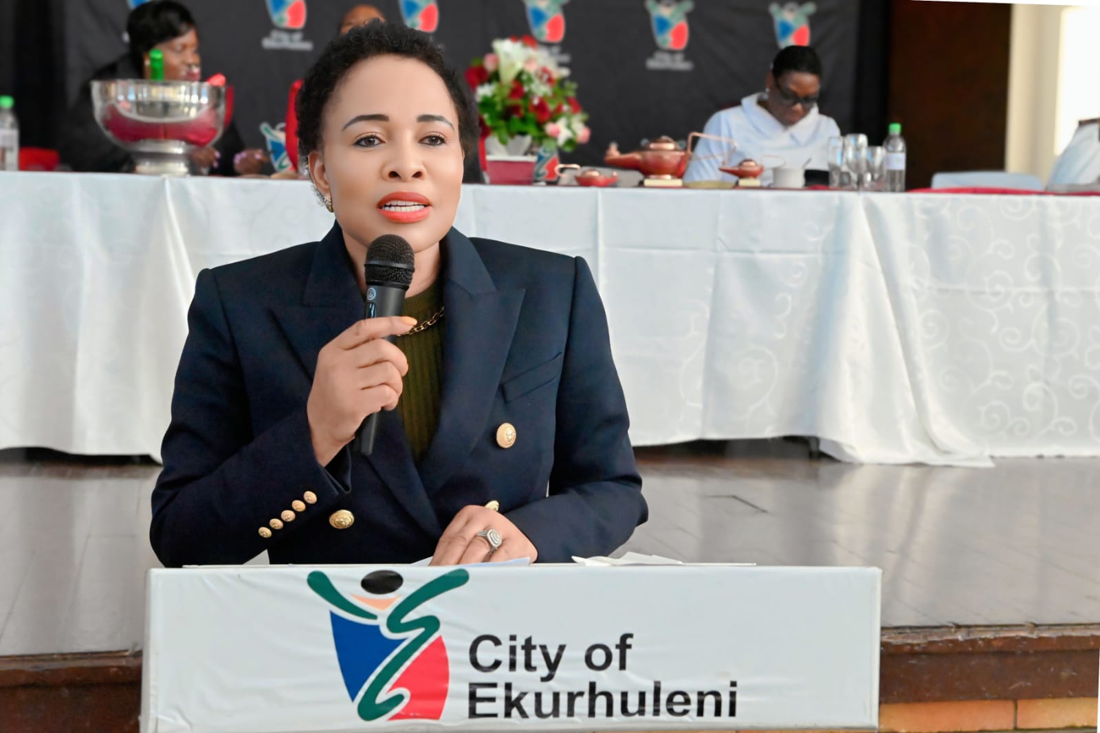 City of Ekurhuleni speaker corporate event — municipal function photography Gauteng
