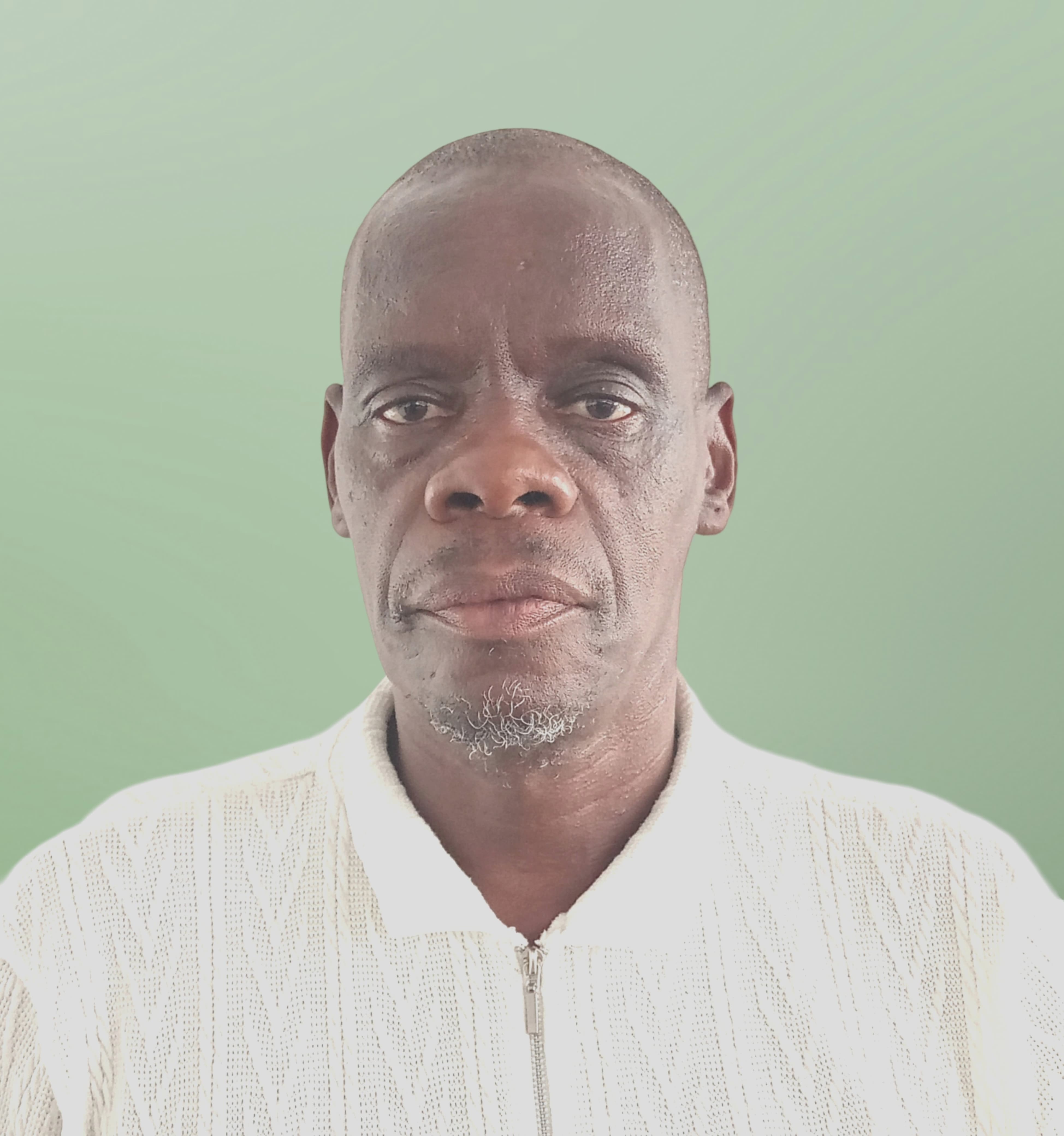 Corporate photographer Johannesburg — male executive studio headshot on white background