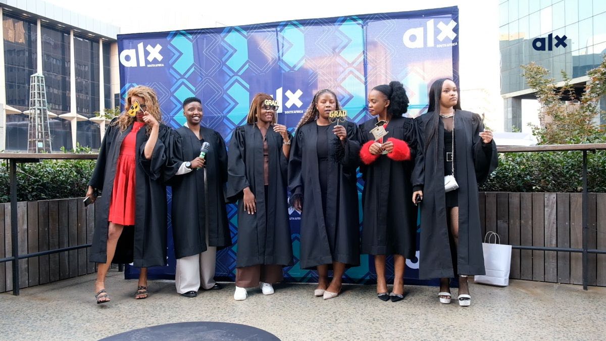 ALX South Africa graduation celebration — corporate event photography by M&P Productions